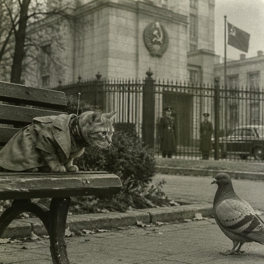 The pigeon incident: Target acquired. Wrong target.